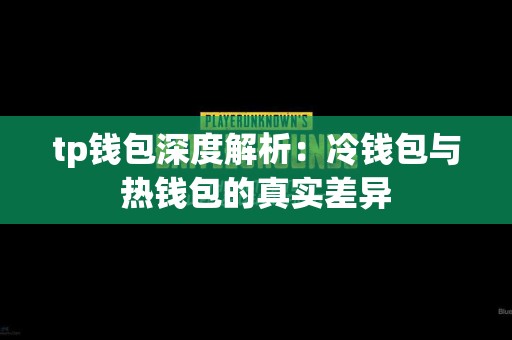 tp钱包深度解析：冷钱包与热钱包的真实差异