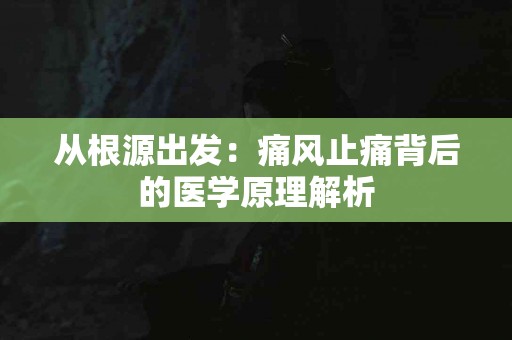 从根源出发：痛风止痛背后的医学原理解析
