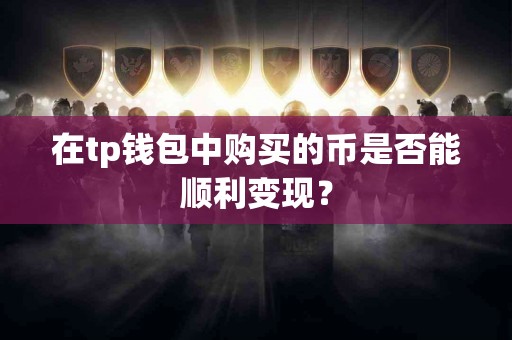 在tp钱包中购买的币是否能顺利变现？