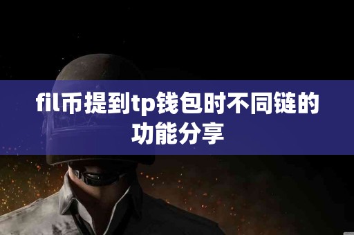 fil币提到tp钱包时不同链的功能分享
