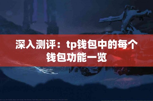 深入测评：tp钱包中的每个钱包功能一览