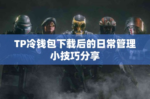 TP冷钱包下载后的日常管理小技巧分享