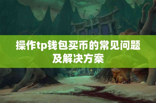 操作tp钱包买币的常见问题及解决方案