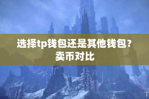 选择tp钱包还是其他钱包？卖币对比