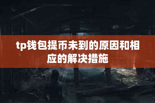 tp钱包提币未到的原因和相应的解决措施