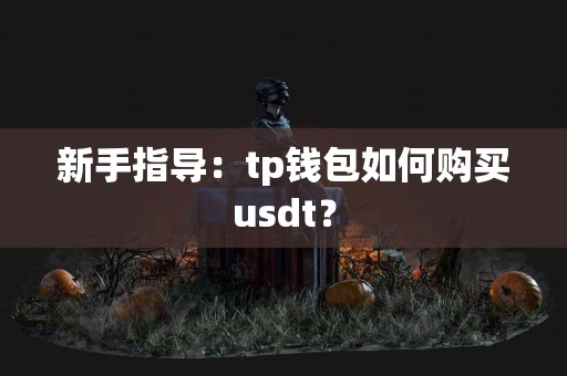 新手指导：tp钱包如何购买usdt？