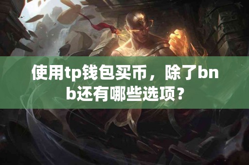 使用tp钱包买币，除了bnb还有哪些选项？