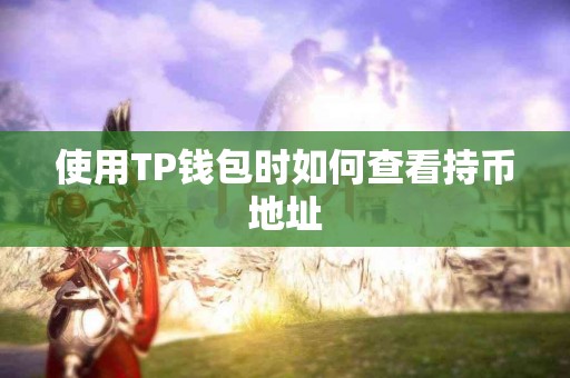 使用TP钱包时如何查看持币地址
